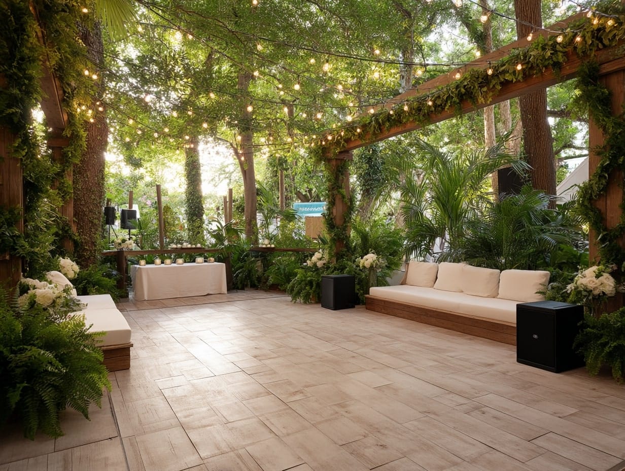 Outdoor Dance Floor